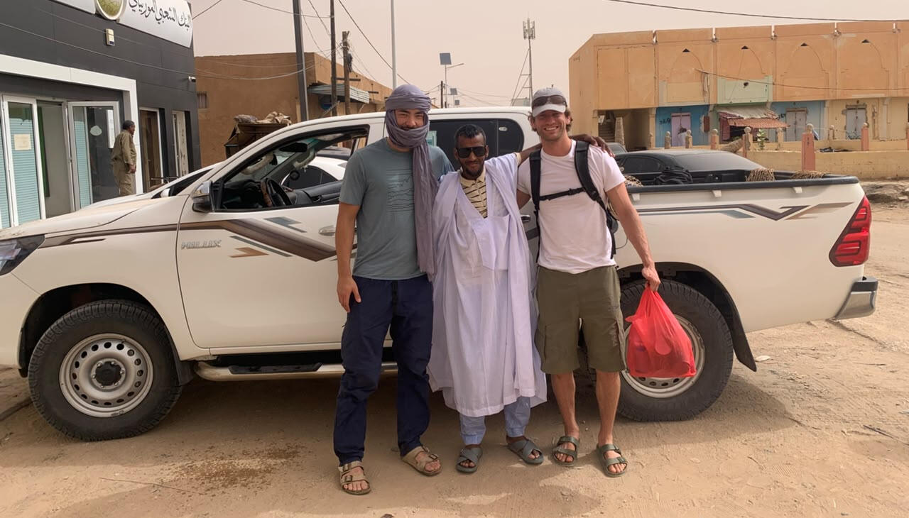A stop in atar before heading to choum